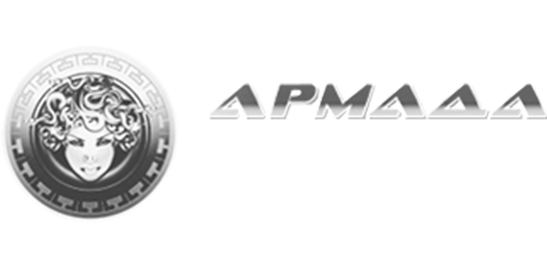 Логотип компании по производству и установки входных дверей Армада