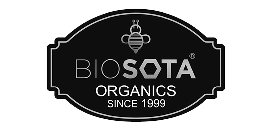Логотип австралийской компании по производству натурального меда Manuka Biosota