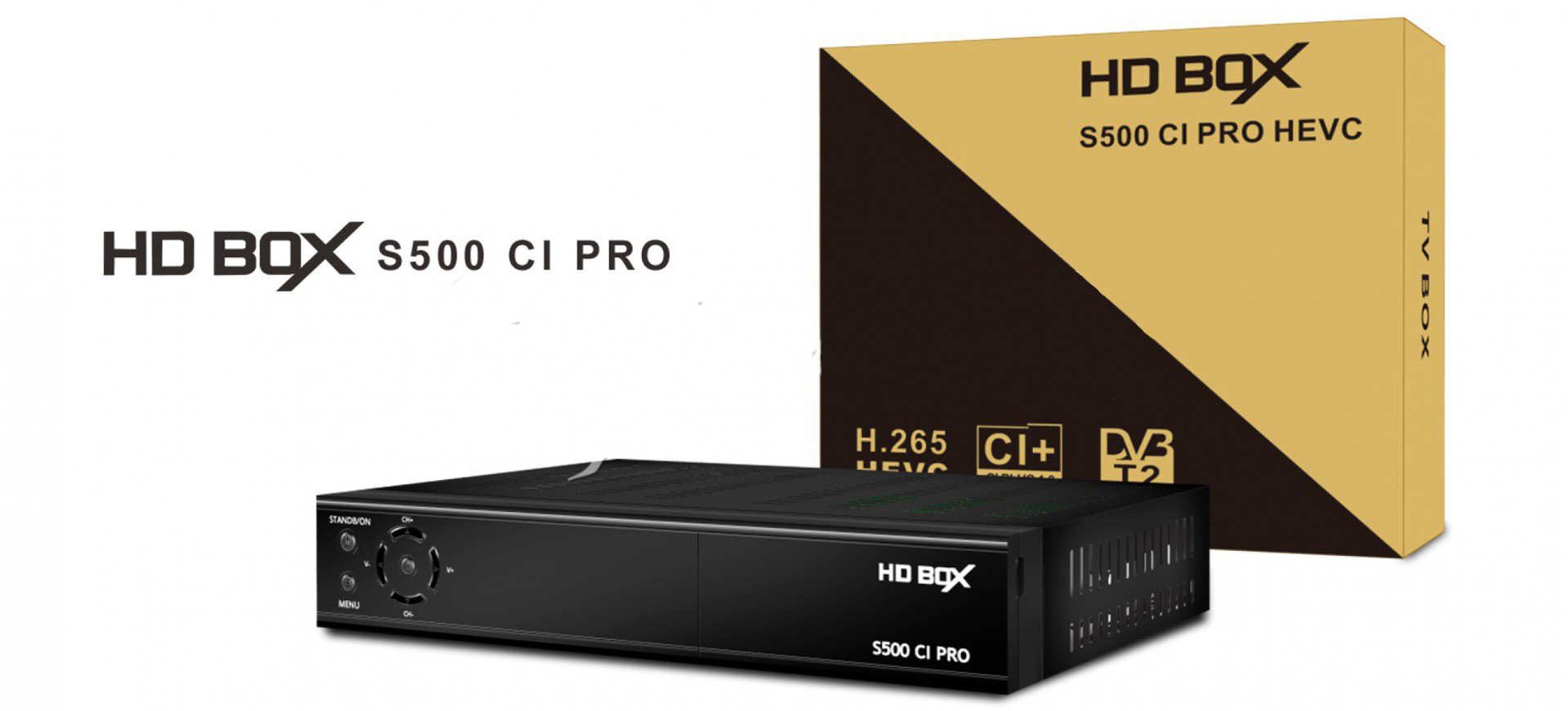 HD BOX S 500 Ci PRO T2 и S2