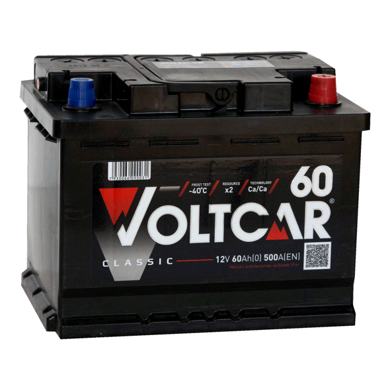 Аккумулятор VOLTCAR 60 Ач